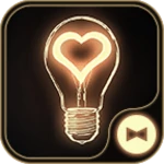 Logo of Heart Bulb Theme android Application 